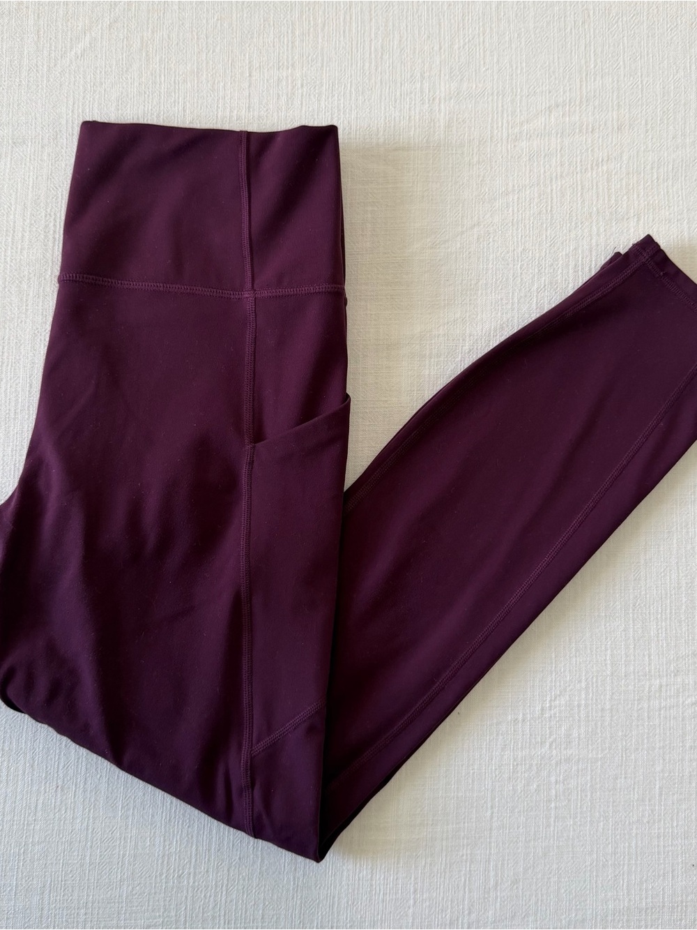 Plum Fabletics PureLuxe High Waisted Pocket Leggings